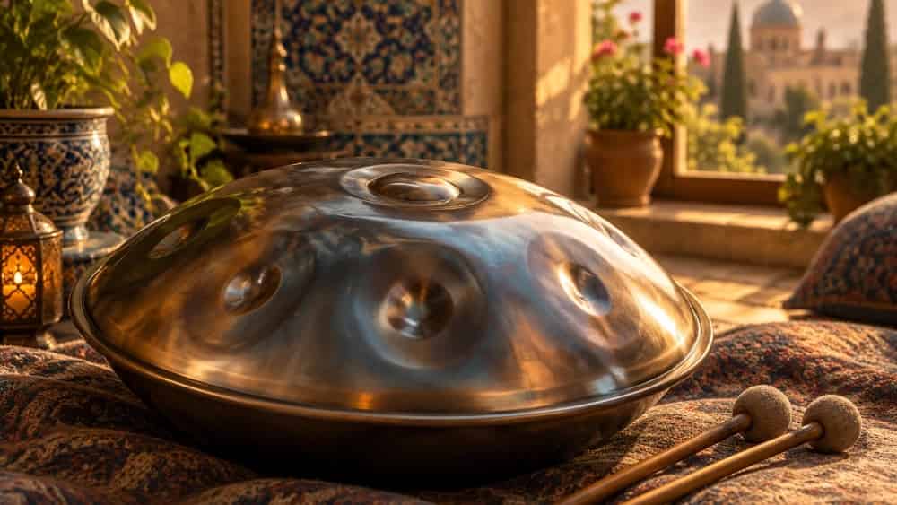 تکنیک ها و ضرب آهنگ های نوازندگی هندپن در شیراز