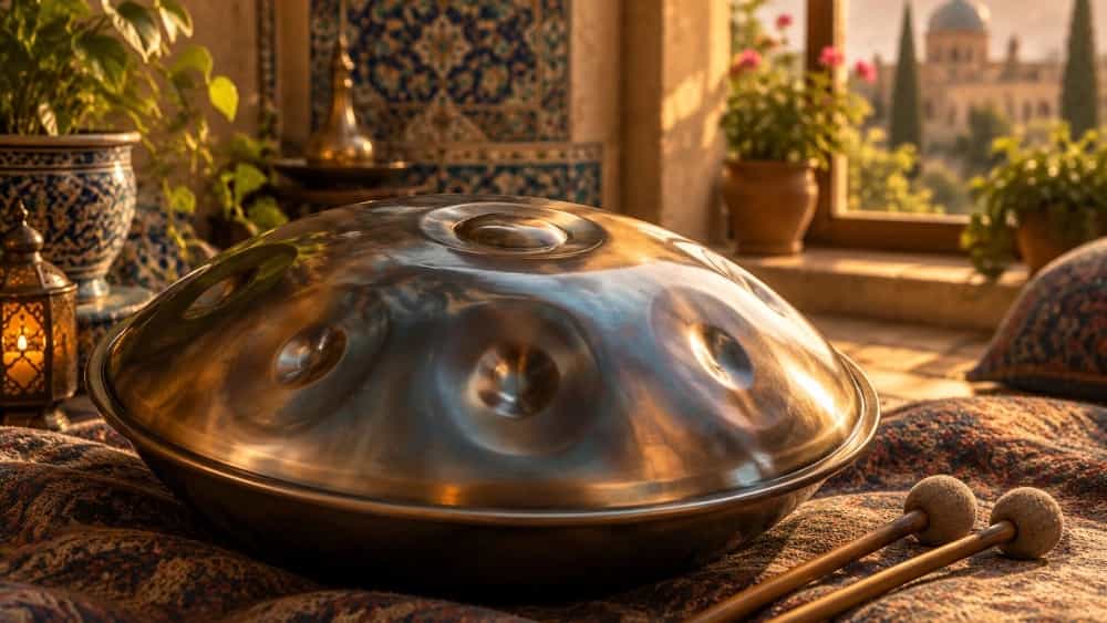 تکنیک ها و ضرب آهنگ های نوازندگی هندپن در شیراز